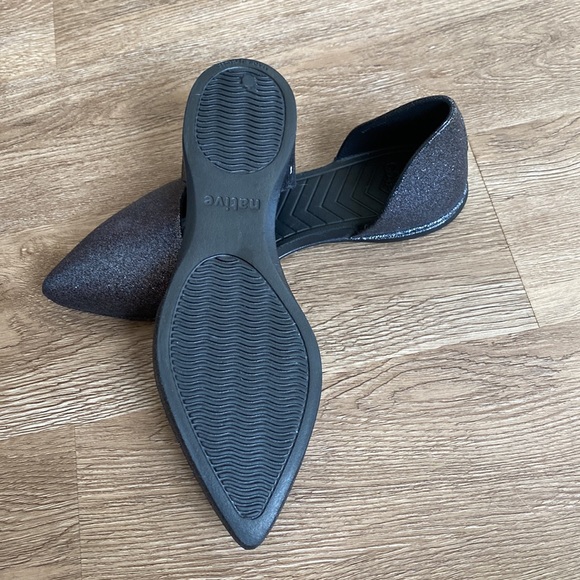 Native Audrey bling robber  flats  shoes. Size 8 - Picture 2 of 6